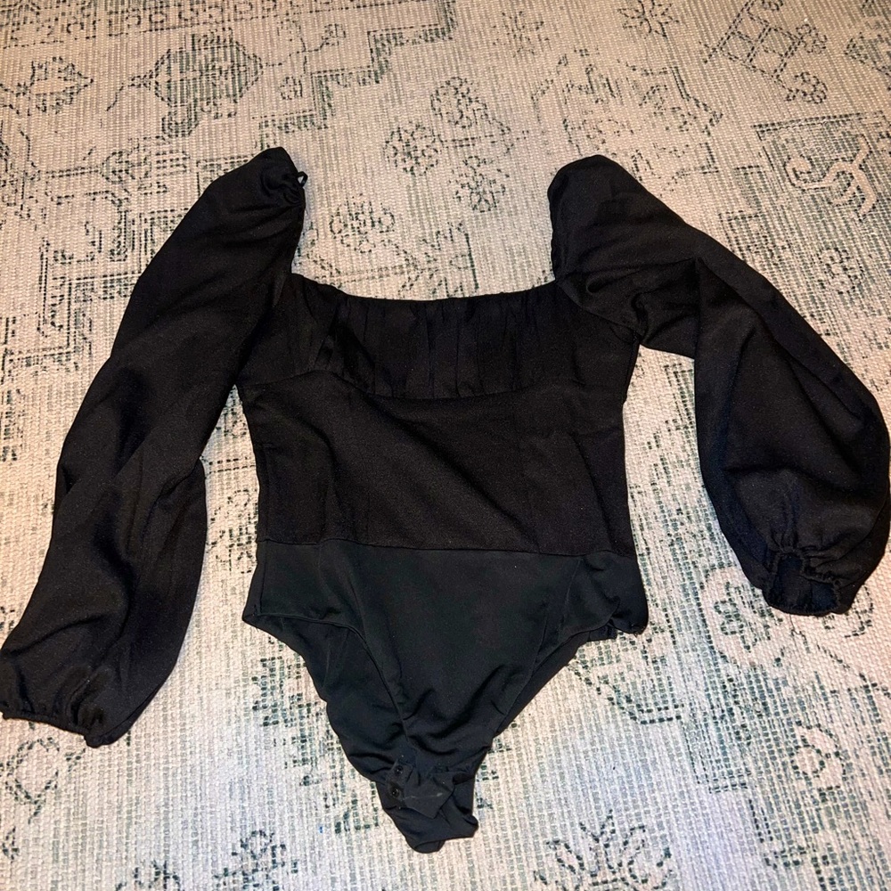 Princess Polly Black Bodysuit